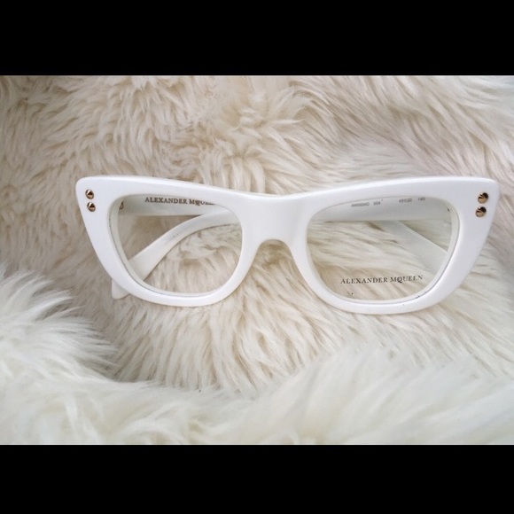 Alexander McQueen Accessories - Alexander Mcqueen Womens Wayfarer Optical